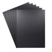 【LZ】✎  2pcs Black Abs Plastic Sheet Board Model Solid Flat  for DIY Materials for Home Decor Handcrafts Matte Textured Finish