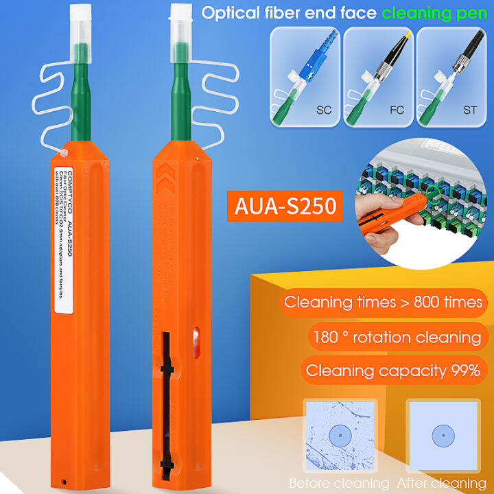 COMPTYCO AUAS250 SCFCST 2.5mm Fiber Optic Cleaning Pen LCMU 1.25mm