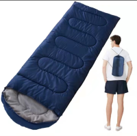 พร้อมส่งจ้า ถุงนอน Sleeping Bag Blue ถุงนอน แบบพกพา  สำหรับเดินทาง มี 3 สีให้เลือก ถุงนอน ถุงนอนปิกนิก ถุงนอนพกพา  H0021