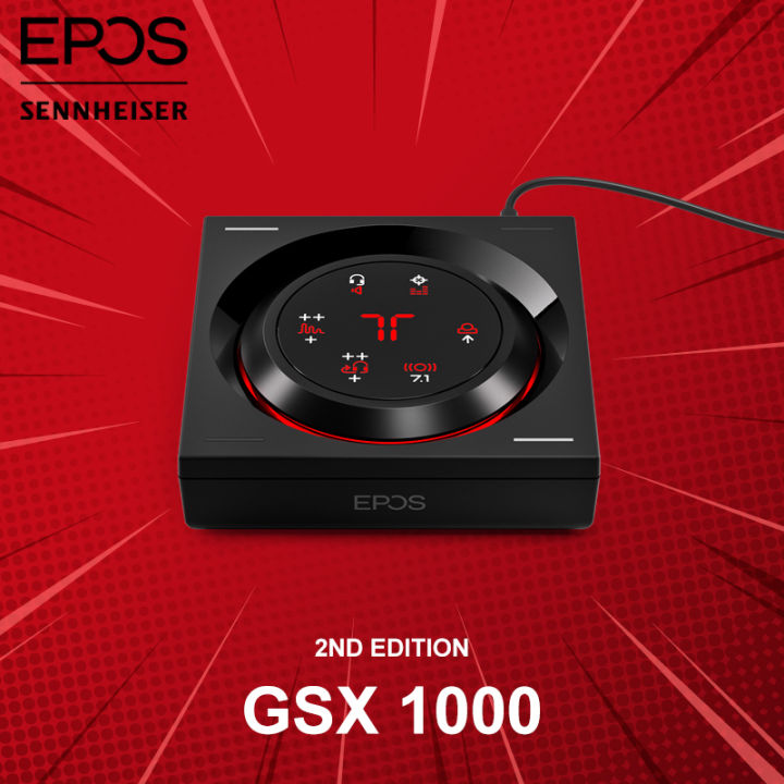 直販最安EPOS SENNHEISER GSX1000 ヘッドホンアンプ・DAC