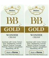 Mistine BB Wonder Cream  บีบี โกลด์วันเดอร์ครีม 15 g (2 ชิ้น)