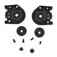 【LZ】✠  Shield Gear Base Tool Durable Left Right Plate Visores Acessórios Motocicleta Capacetes Lente Peças Para AXXIS DARKENS LX0E