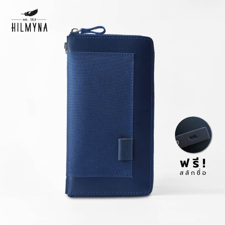 สลักชื่อฟรี-hilmyna-pocket-doc-holder-กระเป๋าใส่สมุดบัญชี-กระเป๋าบุ๊คแบงค์-เก็บทะเบียนรถ-ทะเบียนบ้าน-ใส่ได้ทุกธนาคาร