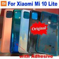 เคสด้านหลังหุ้มฝาครอบด้านหลังกระจกพร้อม Xiaomi Mi เทปกาวสำหรับใหม่100% ฝา Mi10 10 Lite