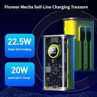20000mah Mobile Power Supply 22.5W Comes With Dual Wire QC 3.0 Quick Charge PD 2.0 Transparent Mini For Apple 14 12 13 Huawei ( HOT SELL) ivzbz799