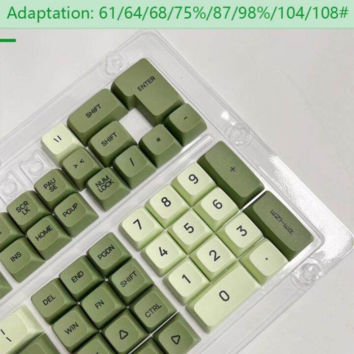 125-keys-pbt-keycaps-set-novelty-matcha-keycaps-dye-sublimation-xda-profile-formx-switches-mechanical-keyboard-keypad