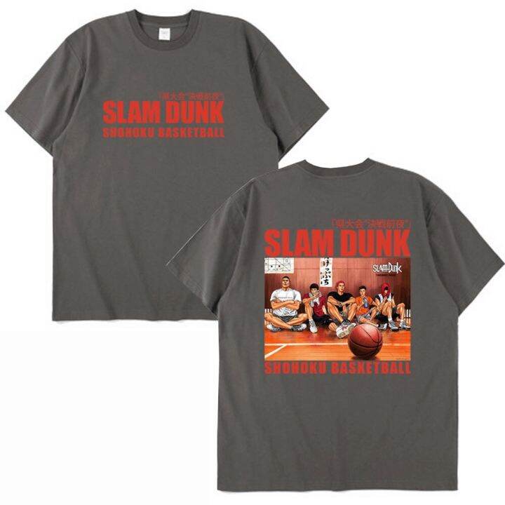 ข้อเสนอพิเศษ-tshirt-ใหม่-เสื้อยืดแขนสั้น-ผ้าฝ้าย-พิมพ์ลายอนิเมะ-slam-dunk-แฟชั่นฤดูร้อน-สไตล์ญี่ปุ่น-สําหรับผู้ชาย-และผู้หญิง-2022-s-s-5xl