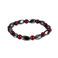 【CW】 Lureme Healing Magnetic Semi Precious Stone Hematite for Men Jewelry (bl003132)