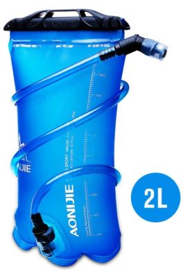AONIJIE กระเพาะปัสสาวะกระบอกน้ำกระติกน้ำนิ่มพับได้ถุงบรรจุน้ำ TPU ฟรีกระเป๋าเก็บความชุ่มชื้นวิ่ง SD09กระเป๋าคาดเอว10 500มล.