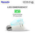 Hannochs Lampu Emergency LED GENIUS 6 watt CDL - Putih. 