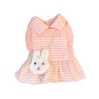 ANIMAL-GO-ROUND เสื้อผ้าเครื่องแต่งกาย สัตว์เลี้ยง, หมา, แมว, สุนัข รุ่น BUNNY PINK GIRL