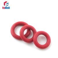 100 Pcs 4 Mm Tebal Merah Silikon Karet O-ring Paking 15/16/17/18/ 19/20/21/22/23/24 Mm OD O Cincin Segel Mesin Cuci Grommet