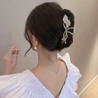 【CC】♣☃  Rhinestone Metal Hair Claw Crab Clip Barrette Hairpin Ponytail Accessories Jewelry Gifts