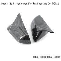 Left Right Rearview Door Side Mirror Cover for Ford Mustang 2015-2022 FR3B-17683 FR3Z-17682