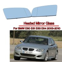 Heated Side Rearview Mirror Glass Heater Anti fog Defrosting Door Wing Mirror For BMW E60 E61 2003 2010E63 E64 2004 2011