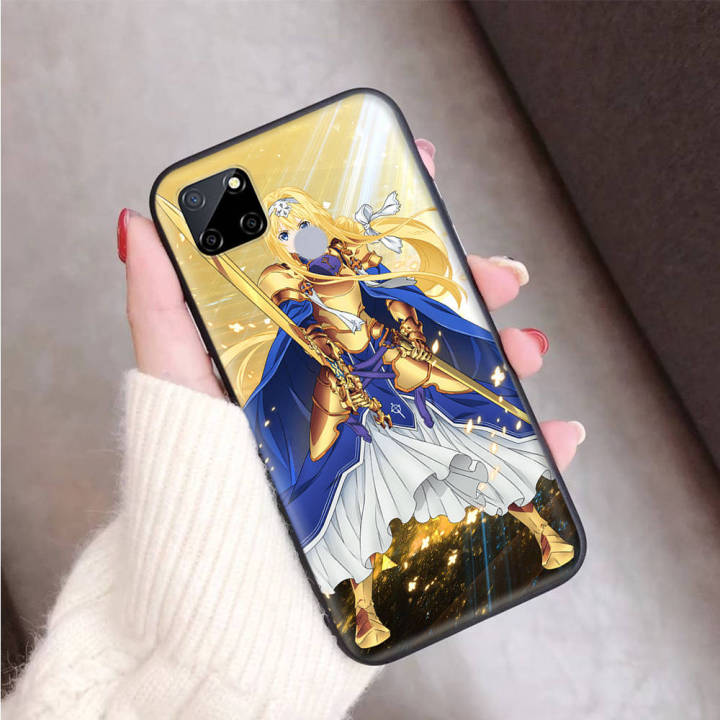 171rr-sword-art-online-อ่อนนุ่ม-ซิลิโคน-เคสโทรศัพท์-ปก-หรับ-iphone-xr-7-6s-6-11-5s-xs-5-8-se-max-plus-x-pro