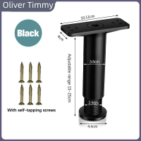 Oliver Timmy ขายาวโซฟา1ชิ้น,เตียงปรับได้ยืดหดได้ขาโซฟาขาเฟอร์นิเจอร์พลาสติกขาเตียงรับน้ำหนักได้