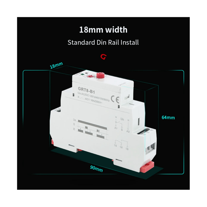 geya-grt8-b1-off-delay-time-relay-timer-relay-electronic-type-16a-grt8-b1