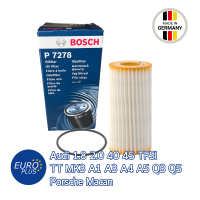 กรองน้ำมันเครื่อง Bosch Audi 40 45 TFSI 2.0 A3 A4 A5 A6 TT MK3 Q5 Q3 Q7 Q2 Porsche Macan