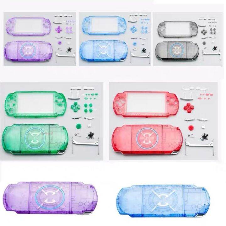 Free Shipping Replacement Shell For PSP3000 PSP 3000 3008 Console Clear ...