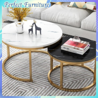 ?Perfect Furniture? โต๊ะกลางโซฟา โต๊ะข้างเตียง โต๊ะหัวเตียง โต๊ะมินิมอล coffee table โต๊ะกลางรับแขก โต๊ะกาแฟ (1ชุด/2ชิ้น) ?พร้อมส่ง?