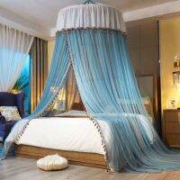 High-value Encryption Thickened Round Ceiling Mosquito Net New Double Layer Lace Bed Mantle Big Space Summer Home Mosquito Net