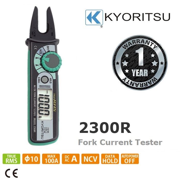 KYORITSU 2300R TRUE RMS Fork Current Tester (KEW2300R) Lazada