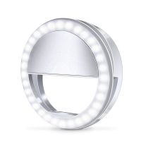 Selfie LED Ring Light Flash For Samsung Galaxy A70 A50 A40 A30 3 Brightness Phone Lights For Xiaomi CC9 Redmi K20 Pro Luz Movil