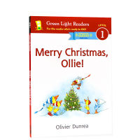 English original genuine Merry Christmas Ollie Merry Christmas, Ollie gossey the gosling and friends series graded readings level 1 childrens English Enlightenment Book Olivier dunrea with audio