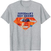 เสื้อยืดแขนสั้น พิมพ์ลาย Super-pets Supermans Best Friend พรีเมี่ยม ของแท้ แฟชั่นสําหรับผู้ชาย และผู้หญิง