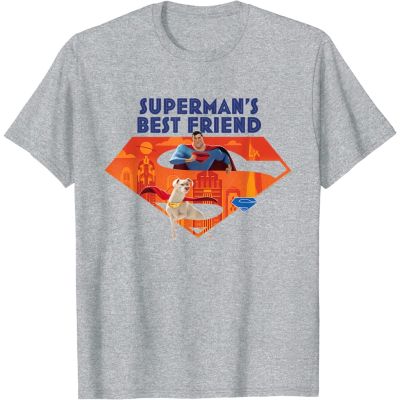 เสื้อยืดแขนสั้น พิมพ์ลาย Super-pets Supermans Best Friend พรีเมี่ยม ของแท้ แฟชั่นสําหรับผู้ชาย และผู้หญิง