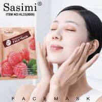 เจ้าแรกในไทย ใหม่! sasimi face mark ซาซิมิ มาร์คหน้า มาส์กหน้า face mask สูตรผลไม้ และ หอยทาก พร้อมส่งทั้ง 6 สูตร