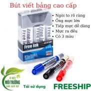 Bút Bút Lông Bảng Trắng Xoá Dễ Dàng Có 3 Màu Xanh Đen Đỏ Đổ Mực Vào Ống