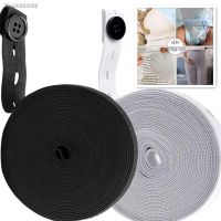 ▫ Elastic Band Cord Elastic Rubber White Black for Sewing DIY Material Adjustable Buttonhole Children Pregnant Garment Accessory