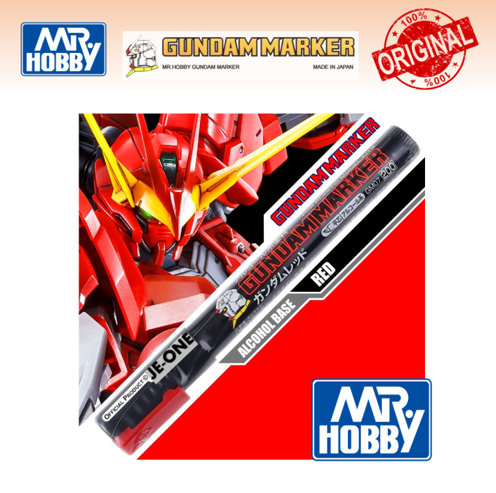 Mr. Hobby Gundam Marker Color Paint Gundam Marker Red Color GM07 Lazada