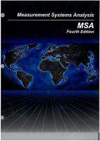 การวิเคราะห์ระบบการวัด (Msa) รุ่นที่4th (เครื่องมือ5คีย์ II)