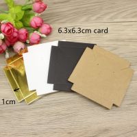 10Pc 6.5x6.5x3cm DIY Thank You Flower Style Handmade Gifts Package box White Plane Paper Wedding Candy Box Party Suppile