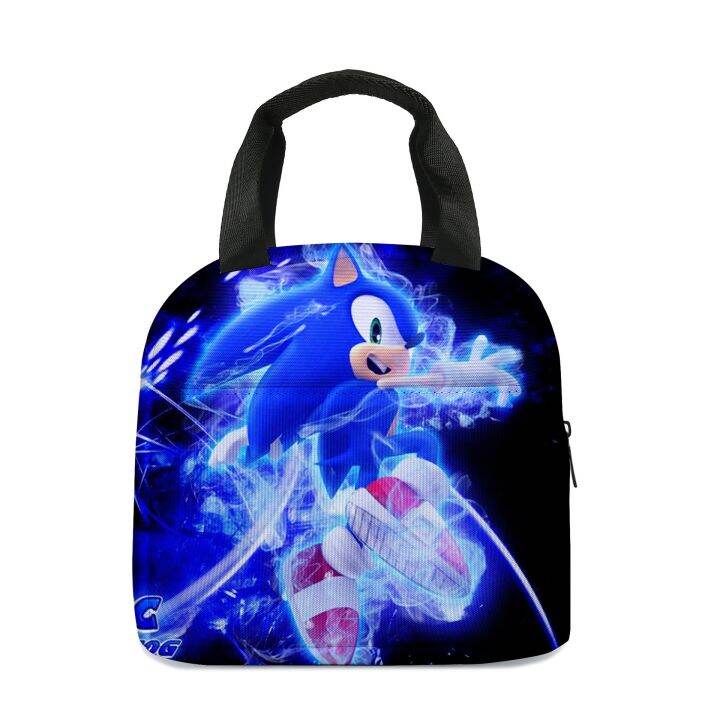 【Apr】 3D Printing Sonic the Hedgehog Cartoon Handy Ice Bag Kids Lunch ...