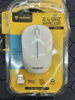 MOUSE WIRELESSเมาส์ไร้สาย NMB-024 NUBWO 2.4GHz  wireless transmission technolongy 10 meter Optical mouse 1600DPI Power by 1xAAA battery