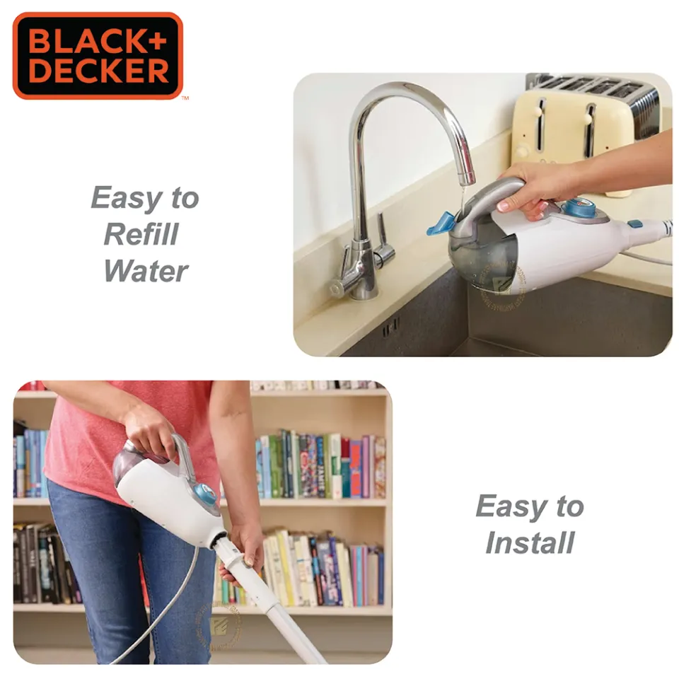 Black and Decker FSMH1300FX 7 in 1 Steam Floor Mop