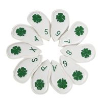 ●▽ Four-leaf clover iron sets plain waterproof neutral golf club sets golf head covers