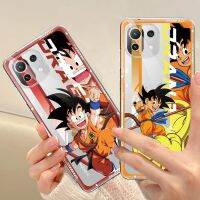 【CW】Cases Dragon Ball Goku Sun Anime For Xiaomi Mi 11 Lite 12T Pro 11T 5G 13 POCO X3 NFC M5s M5 POCO M3 9T 12X Note 10 10T F3 Shell