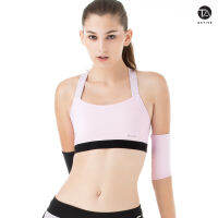 TA ACTIVE PINKY CROSS BACK TOP สปอรต์บรา สีชมพู ออกกำลังกาย