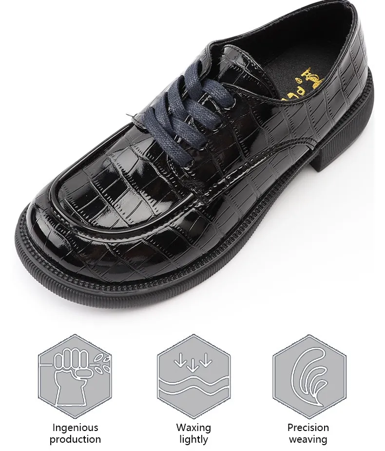 Waterproof Leather Shoelace Cotton Waxed Shoelaces Flat Shoe laces Oxford  Boots Laces for Shoes Widening 0.8cm 70/90/120/150cm