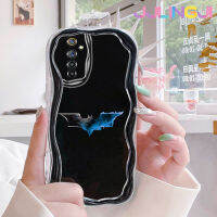 Jlingji เคสสำหรับ Realme 6 Pro 6S Narzo เคสแฟชั่นลายค้างคาวเนื้อครีมเคสมือถือกันกระแทกแบบใสนิ่มเคสโปร่งใสลายกล้องถ่ายรูปสุดสร้างสรรค์เคสซิลิกาเจลป้องกัน