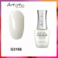 ของแท้! Artistic Colour Gloss สีทาเล็บเจล (โทนสีขาว)