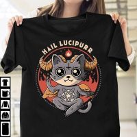 Satan Cat Hail Lucipurr T Shirt Men And Women Clothing