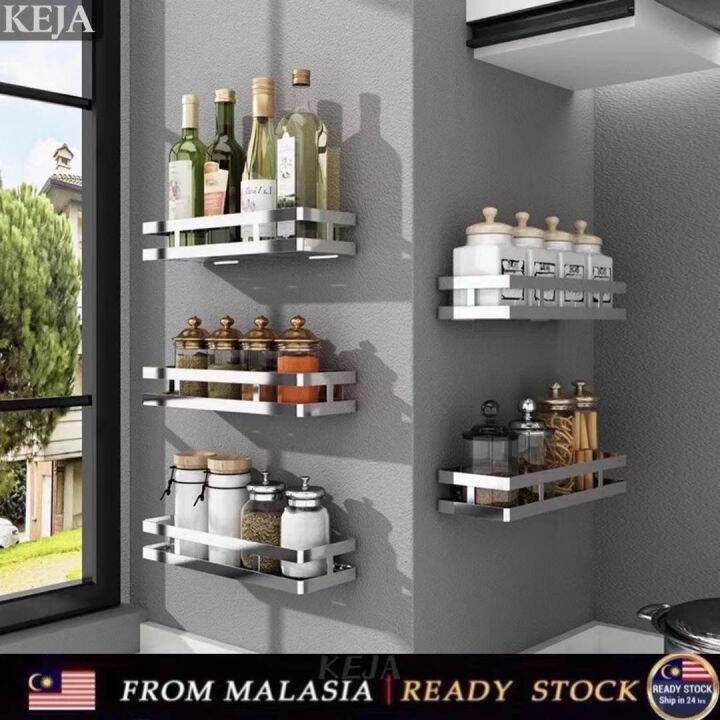 Wall Mounted Kitchen Spice Rack Seasoning Rack Kitchen Organizer Wall