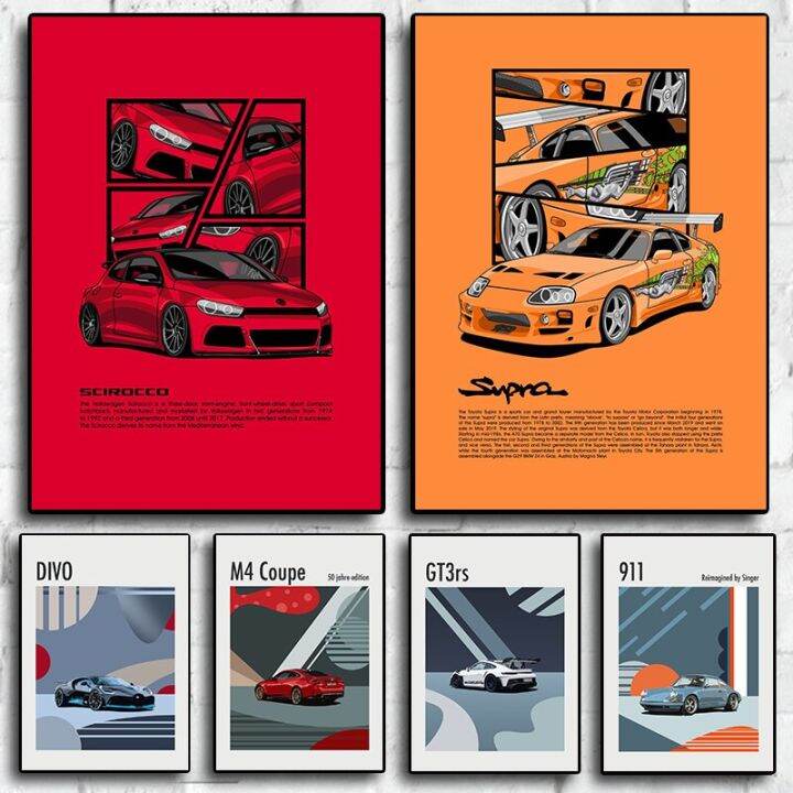 80s Japan Legendary Car Poster Aesthetic JDM Neon AE86 GTR 911 Retro   67c83499afe27226bcf09dab81eb2ebb  720x720q80 