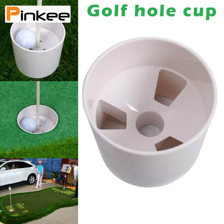 Pinkee Plastic Practice Golf Cup Putting Green Cup Golf Green Hole Cups Lazada